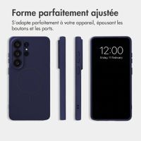 Accezz Coque Grip avec MagSafe Samsung Galaxy S26 Ultra - Bleu foncé