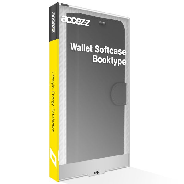 Accezz Étui de télephone Wallet Samsung Galaxy S22 - Noir