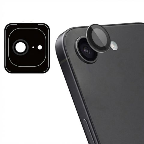 imoshion Lot de 2 protections d'objectif de caméra pour Apple iPhone 17e / 16e - Noir