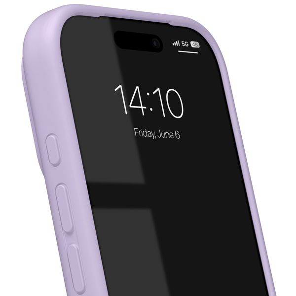 iDeal of Sweden Coque en silicone avec MagSafe Apple iPhone 18 Pro / 17 Pro - Lavender Milk