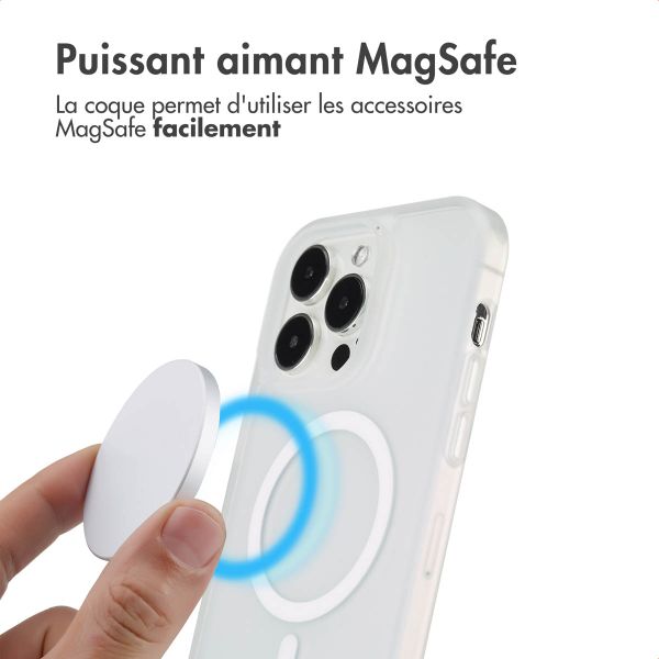 imoshion Coque Color Guard avec MagSafe Apple iPhone 14 Pro Max - Blanc
