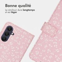 imoshion Étui de télephone portefeuille Design Samsung Galaxy A26 - Pink Bazaar Flowers