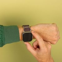 imoshion Bracelet en nylon Alpine Apple Watch | 44/45/46/49 mm - Indigo