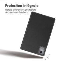 imoshion Coque tablette Trifold Lenovo Tab K11 Plus - Noir
