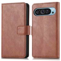 imoshion Étui de télephone portefeuille de luxe Google Pixel 9 Pro XL - Marron