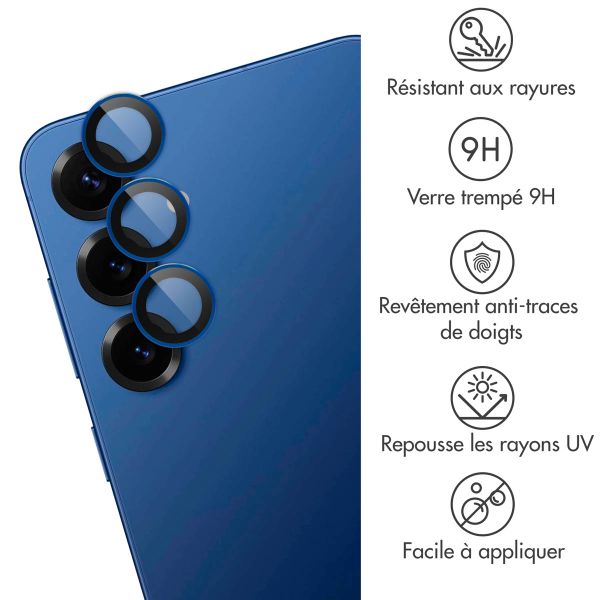 imoshion Lot de 2 protections d'objectif de caméra Samsung Galaxy S25 - Navy