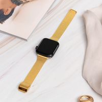 imoshion Bracelet pliant Milanese Apple Watch | 44/45/46/49 mm - Doré