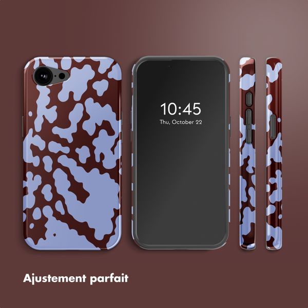 Selencia Coque arrière Vivid avec MagSafe Apple iPhone 17e / 16e - Moo'd Lavender Glow