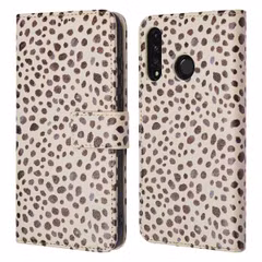 imoshion Étui de télephone portefeuille Design Huawei P30 Lite - Black And White Dots