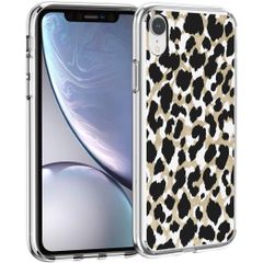 imoshion Coque Design Apple iPhone Xr - Golden Leopard