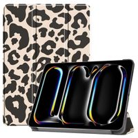 imoshion Coque tablette Design Trifold Apple iPad Pro 13 (2025) M5 / (2024) M4 - Leopard