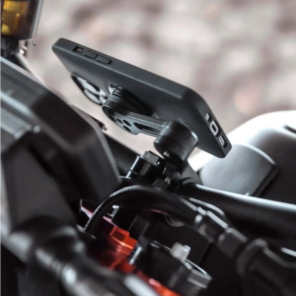 SP Connect Support de téléphone Moto Mount Pro pour vélo / scooter / moto pour coques SPC+ - Noir
