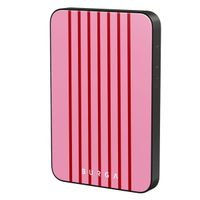 Burga Powerbank magnétique 5 000 mAh - MagSafe et Qi2 - Favorite Bikini / Gunmetal