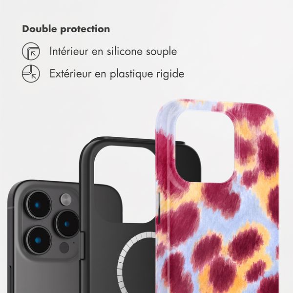 Selencia Coque arrière Vivid avec MagSafe Apple iPhone 15 Pro - Rebel Crush