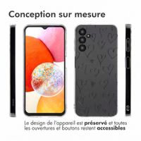 imoshion Coque Design Samsung Galaxy A14 (5G/4G) - Hearts