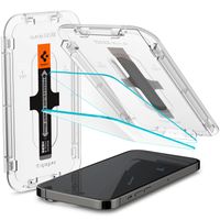 Spigen Protection d'écran en verre trempé GLAStR Fit 2 Paquets + Applicator Apple iPhone 14 Pro