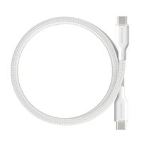 Empower by PanzerGlass Câble de recharge Magnetic Snake USB-C vers USB-C - 240 W - 1.5 mètres - Silver White