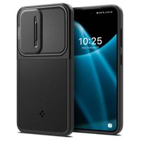 Spigen Coque Optik Armor Camera slider Samsung Galaxy S24 - Noir
