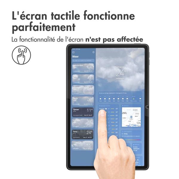 imoshion Protection d'écran en verre trempé Lenovo Tab (2025)