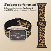 imoshion Bracelet en nylon élastique Apple Watch | 38/40/41/42 mm - Leopard