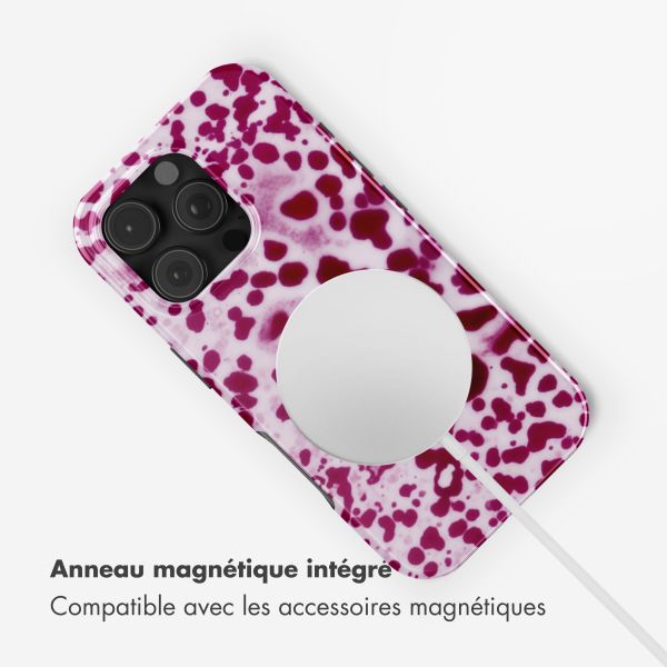 Selencia Coque arrière Vivid avec MagSafe Apple iPhone 16 Pro - Cosmic Orchid