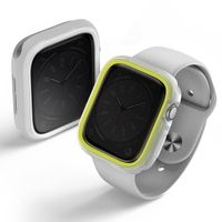 Uniq Coque Moduo avec lunette Apple Watch - 44 / 45 mm - Frost (Lime/White)