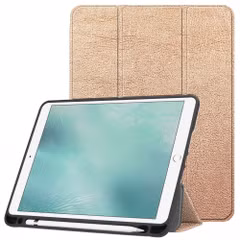 imoshion Coque tablette Trifold Apple iPad 6 (2018) 9.7 pouces / iPad 5 (2017) 9.7 pouces / Air 2 (2014)/Air 1 (2013) - Rose Doré