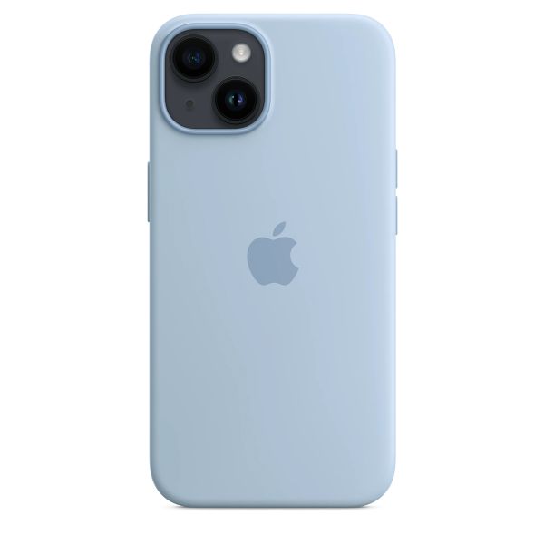 Apple Coque en silicone MagSafe Apple iPhone 14 - Sky