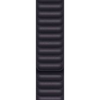Apple Bracelet Leather Link Apple Watch | 38/40/41/42 mm - Taille S/M - Ink
