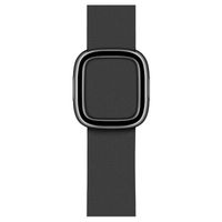 Apple Bracelet Leather Band Modern Buckle Apple Watch | 38/40/41/42 mm - Taille M - Noir