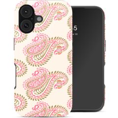 Selencia Coque arrière Vivid avec MagSafe Apple iPhone 17 - Paisley Blush