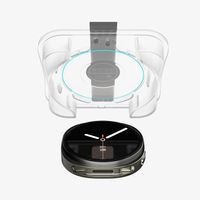 Spigen Protection d'écran EZ FIT Glas.tR avec applicateur Samsung Galaxy Watch 9 / Watch 8 - 44 mm - Transparent