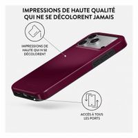 Burga Coque Tough MagSafe Apple iPhone 18 Pro - Dark Cherry