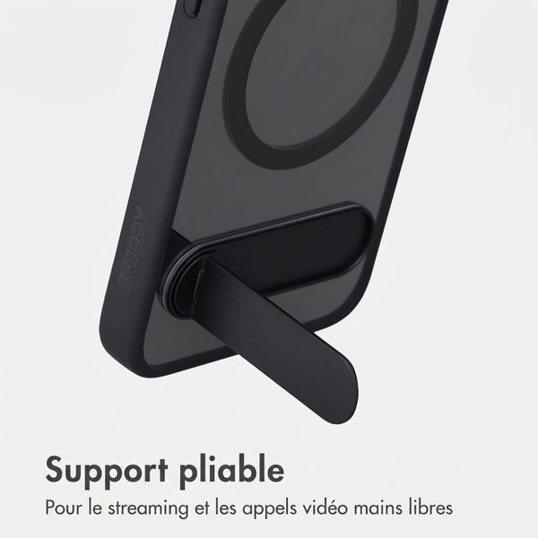 Accezz Coque arrière Hold avec MagSafe Apple iPhone 13 - Black