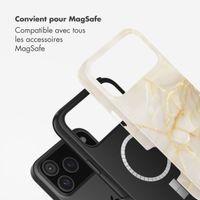 Selencia Coque arrière Vivid avec MagSafe Apple iPhone 17 Pro - Golden Beige Marble