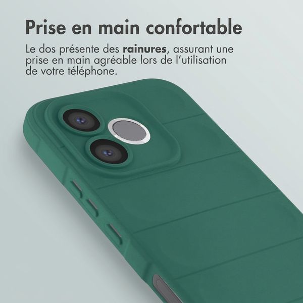 imoshion EasyGrip Backcover Honor 600 Lite - Vert foncé