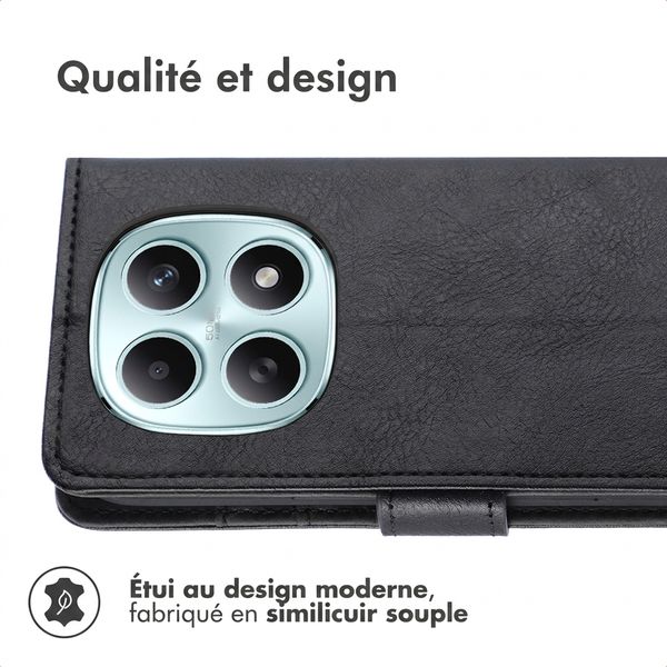 imoshion Étui de téléphone portefeuille Slim Realme GT 8 Pro - Noir