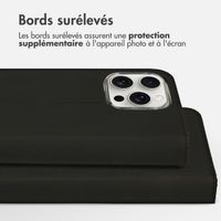Accezz Étui de télephone Wallet Apple iPhone 16 Pro - Noir