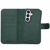 Selencia Étui portefeuille amovible Olyn avec MagSafe Samsung Galaxy S26 - Vert