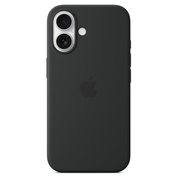 Apple Coque en silicone MagSafe Apple iPhone 16 - Black
