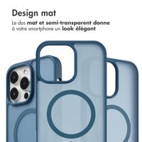 imoshion Coque Color Guard avec MagSafe Apple iPhone 14 Pro Max - Bleu foncé