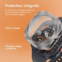 imoshion Coque rigide à couverture complète Samsung Galaxy Watch Ultra 2 (2026) - Titanium Gray