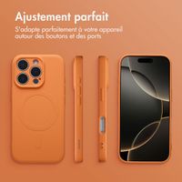 imoshion Coque Couleur avec MagSafe Apple iPhone 16 Pro - Orange