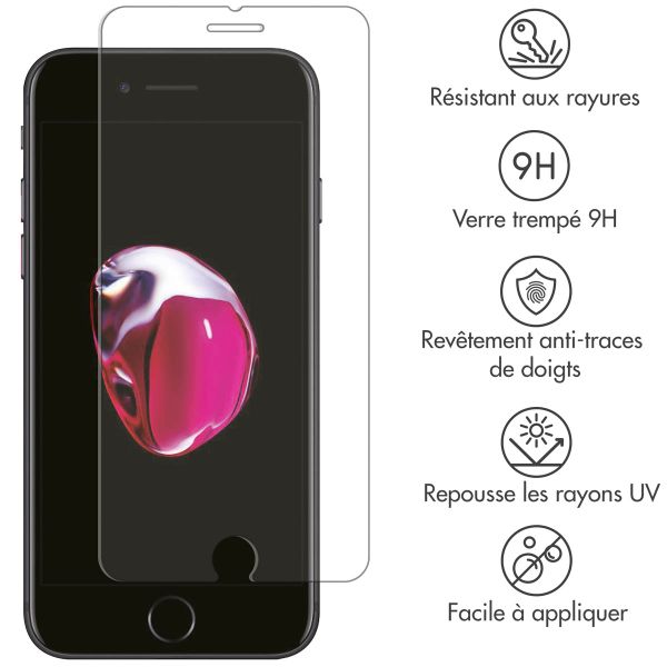 Selencia Protection d'écran en verre trempé Apple iPhone 8 Plus / 7 Plus