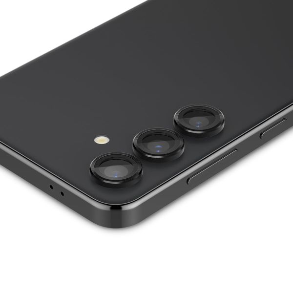 Spigen Optik Pro EZ Fit Lens Protector - Protection d'objectif de caméra (lot de 2) Samsung Galaxy S24 Plus - Black