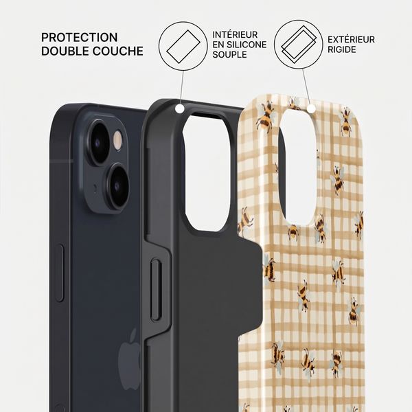 Burga Coque Tough MagSafe Apple iPhone 13 - Honeycomb
