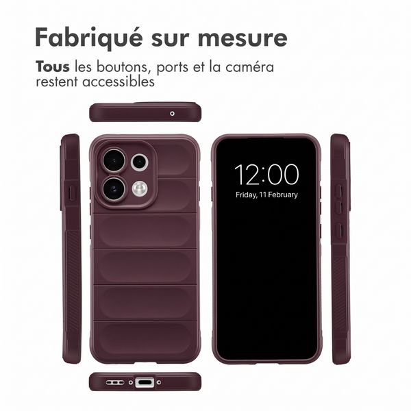 imoshion EasyGrip Backcover Oppo Reno 16 F - Aubergine