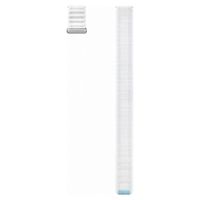 Samsung Bracelet en tissu original Samsung Galaxy Watch 4 / 5 / 6 / 7 / FE (20 mm) - Taille M/L - White Sand