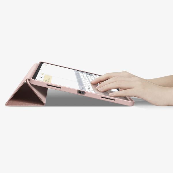 Spigen Coque tablette Urban Fit Apple iPad Air 11 pouces (2026) M4 / (2025) M3 / (2024) M2 / Air 5 (2022) / Air 4 (2020) - Rose Gold