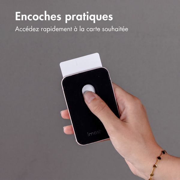 imoshion Porte-cartes magnétique - Compatible avec MagSafe - Rose